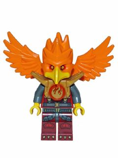 LEGO Minifigure-Frax - Dark Red Legs-Legends of Chima-LOC144-Creative Brick Builders